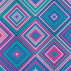 Wall Mural - Abstract colorful geometric pattern vector