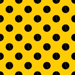 Poster - Abstract pie chart for business pattern seamless vector repeat geometric yellow for any design