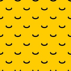 Poster - Origami banner pattern seamless vector repeat geometric yellow for any design