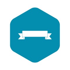 Poster - Ribbon icon. Simple illustration of ribbon vector icon for web design