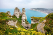 Cliffs of the Etretat in France, Atlantic coast