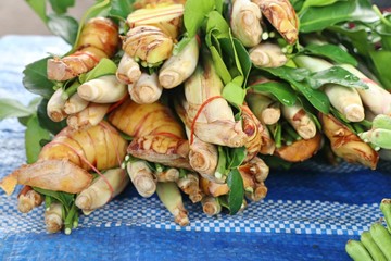 Sticker - Lemongrass and galangal at the market