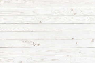 Wall Mural - white wood texture background, natural pattern