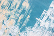 © cceliaphoto - abstract textured blue acrylic painting on canvas