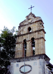 bell tower from a Greek church