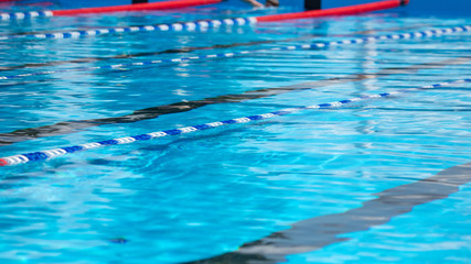 blue water pool as background