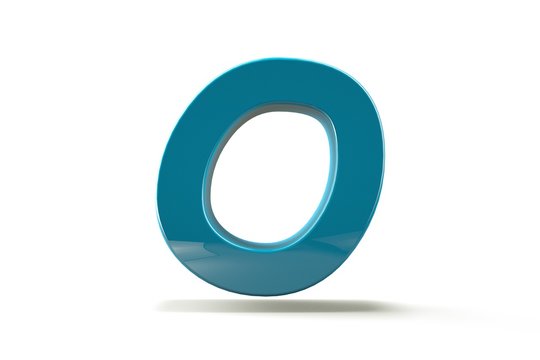 3d letter collection.letter O