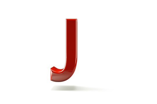 3d letter collection.letter J