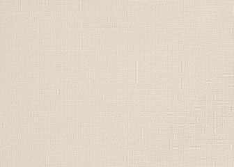 Wall Mural - canvas burlap fabric texture background for arts painting in beige light white sepia cream color.