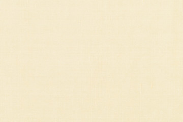Fine natural cotton silk blended fabric texture background in light beige cream brown color tone