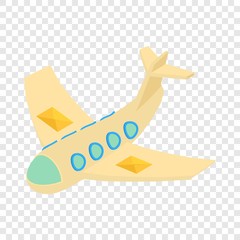 Poster - Mail plane icon. Isometric illustration of mail plane vector icon for web