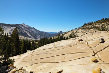 Sticker -  A magnificent mountain panorama