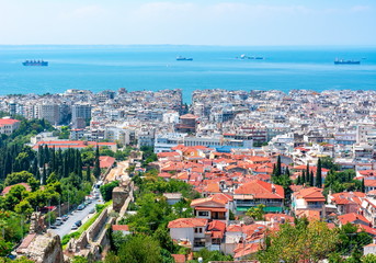 Poster - Cityscape of Thessaloniki, Greece