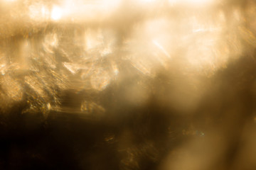 Fototapete - Easy to add lens flare effects for overlay designs or screen blending mode to make high-quality images. Abstract sun burst, digital flare, iridescent glare over black background.