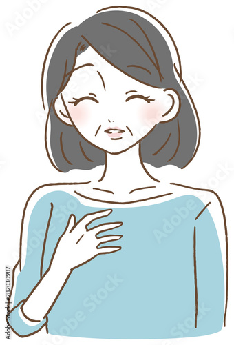 喜ぶ中高年女性 イラスト Stock Vector Adobe Stock 喜ぶ中高年女性 イラスト Stock Vector Adobe Stock