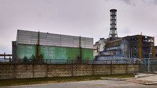 Chernobyl Nuclear Power Plant In Chernobyl Exclusion Zone