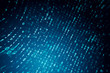 © Who is Danny - Creative blue binary code background