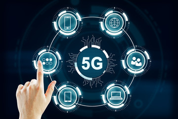 Poster - Internet speed and web concept