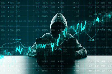 Poster - Finance and attack concept