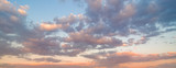 Fototapeta Zachód słońca - Beautiful sunset sky. Nature sky backgrounds.