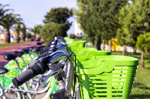 green bikes for rent