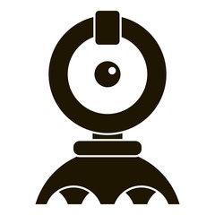 Poster - indoor security camera icon. simple illustration of indoor security camera vector icon for web desig