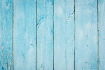 Wall Mural - Blue wood texture background surface