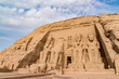 Abu Simbel temple, a magnificent landmark built by pharaoh Ramesses the Great, Egypt
