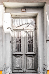 Old and beautiful ornate door