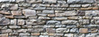 Leinwandbild Motiv old rock stone wall texture