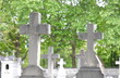© tktktk - Stone cross cemetery graveyard background