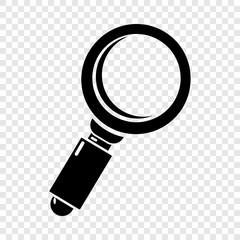 Poster - Loupe icon. Simple illustration of loupe vector icon for web
