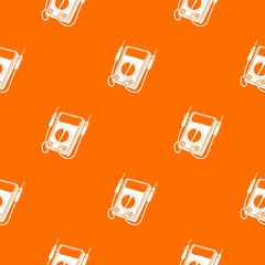 Poster - Multi meter pattern vector orange for any web design best