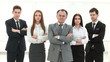 © yurolaitsalbert - close up.portrait of confident business team. on office background