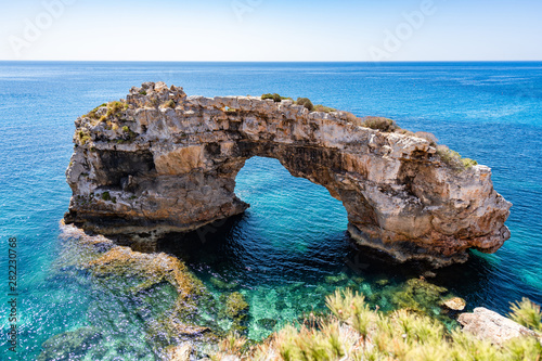 Fotomural Es Pontas - the gateway to the sea - Santanyi - Mallorca