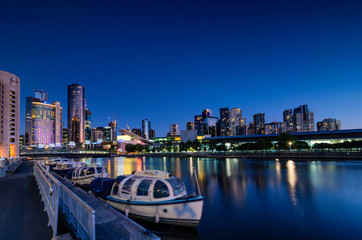 Wall Mural - Bridge in yarra river melbourne