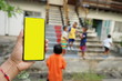 © suwichan - Mobile phones face blank For filling pictures