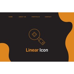 search icon creative design templat