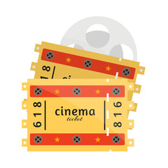 red cinema tickets