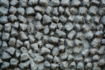 Background or texture from gray monophonic broken stone.