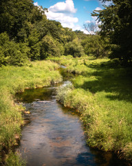 Rush River near Martell