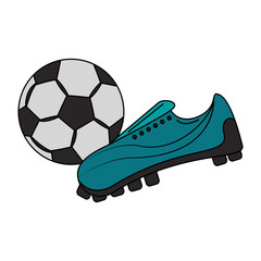 Poster - soccer football sport game cartoon