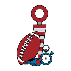 Sticker - american football sport game cartoon