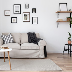 Canvas Print - Simple living room