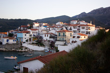 The Town Of Kokkari In Samos, Greece