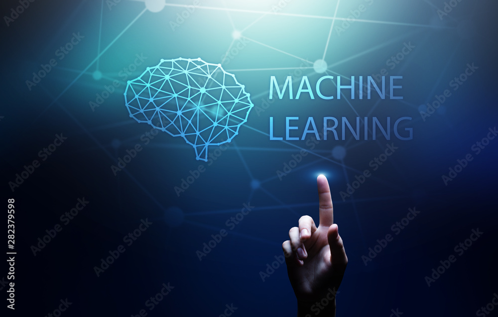 Machine Deep learning algorithms and AI Artificial intelligence ...