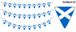 © ochikosan - スコットランドの旗のガーラーンド　ベクターデータ（bunting garland）