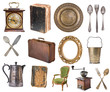 © Karjalas - Set of a huge amount gorgeous old vintage items.