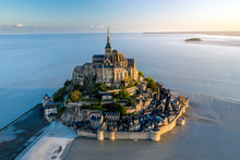 Mont Saint Michel Aerial View