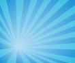 © M-KOS - background comic blue rays, pop art, vector
